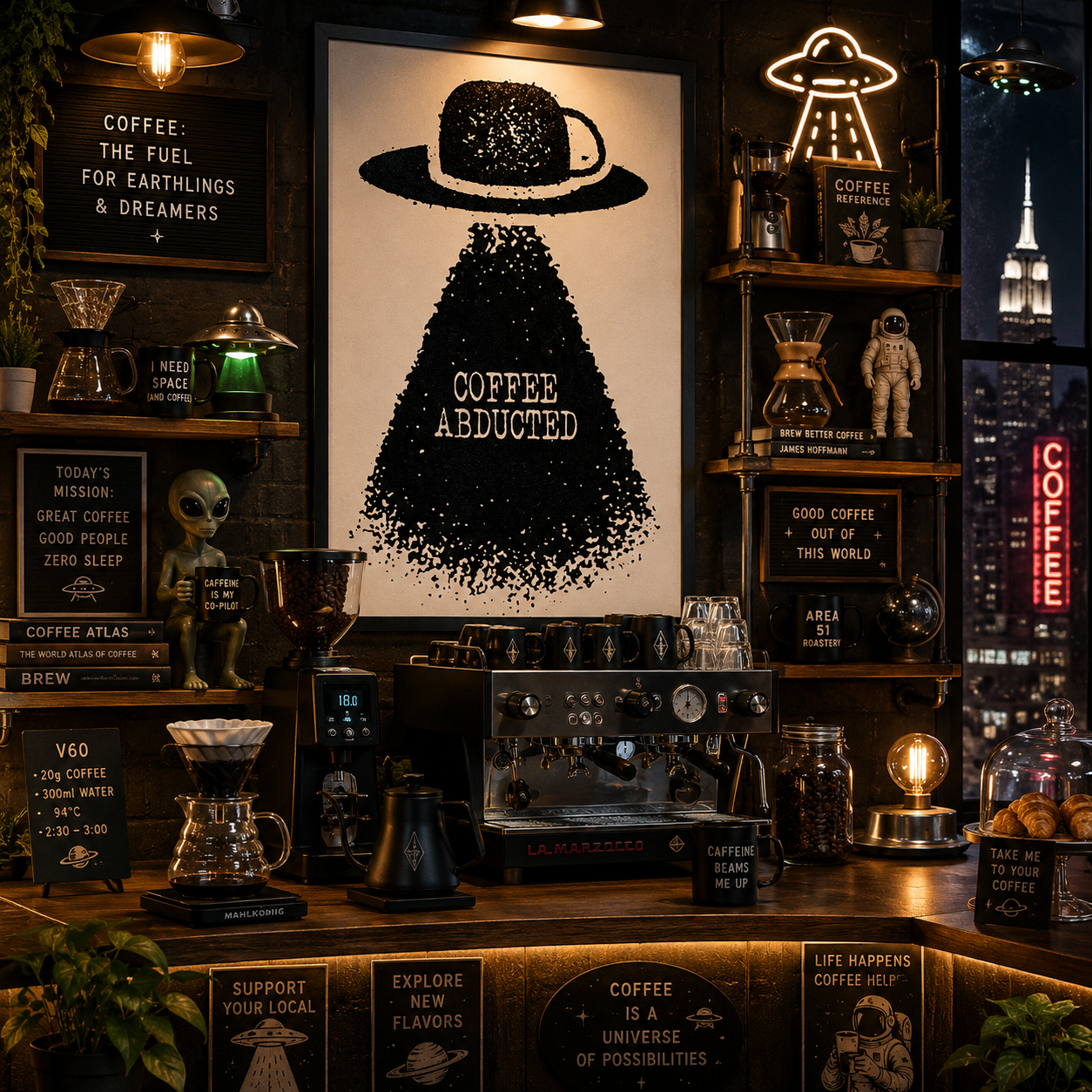 Coffee Abducted